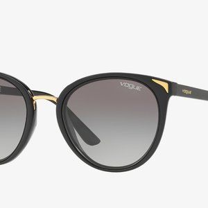 Vogue Black and Gold Sunglasses